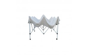 Πτυσσόμενο gazebo επαγγελματικό λευκό 300x300 εκ