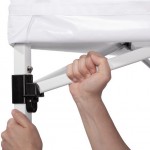 Πτυσσόμενο gazebo αδιάβροχο με UV προστασία 300x600 εκ