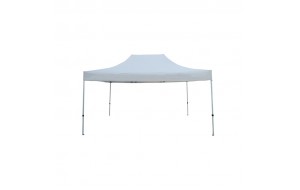 Gazebo πτυσσόμενο λευκό 300x450 εκ