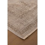 Infinity κλασικό χαλί σε μπεζ απόχρωση με σχέδια και επιλογή διαστάσεων 6074F
