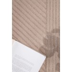 Organic μοντέρνο χαλί σε μπεζ απόχρωση με γεωμετρικά σχέδια μοτίβο και επιλογές διαστάσεων 591