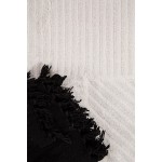 Organic μοντέρνο χαλί σε κρεμ απόχρωση με γεωμετρικά σχέδια μοτίβο και επιλογές διαστάσεων 591