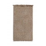 Crete μοντέρνο ψάθινο χαλί σε μπεζ απόχρωση με επιλογή διαστάσεων 50012