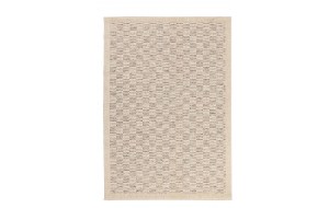 Teora μοντέρνο χαλί με Minimal σχέδια σε μπεζ απόχρωση και επιλογή διαστάσεων 88015