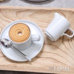 Good mood πορσελάνινο creamer λευκό 11x6x8 εκ