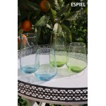 Allegra ποτήρι νερού σε πράσινο χρώμα σετ των έξι τεμαχίων 15 εκ