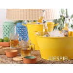 Κεραμικό φανάρι σε πράσινο χρώμα 12.5x20.5 εκ