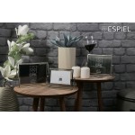 Minimal κορνίζα μεταλλική ασημί περιστρεφόμενη οριζόντια διπλής όψεως 18x6x12 εκ για φωτογραφία 15x10 εκ Minimal κορνίζα μεταλλική ασημί περιστρεφόμενη οριζόντια διπλής όψεως 18x6x12 εκ για φωτογραφία 15x10 εκ