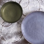 Etna Step γκρι πιάτο βαθύ σετ τεσσάρων τεμαχίων 22x5 εκ