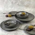 Etna Olive πιάτο ρηχό σετ τεσσάρων τεμαχίων 33.5x3.5 εκ