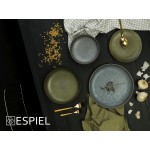 Etna Olive βαθύ πιάτο Step σετ τεσσάρων τεμαχίων 17.5x4.5 εκ