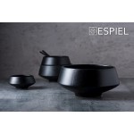 Mianmar μπωλ μαύρο σετ τεσσάρων τεμαχίων 9x9x4.9 εκ
