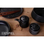 Mianmar μπωλ μαύρο σετ τεσσάρων τεμαχίων 9x9x4.9 εκ