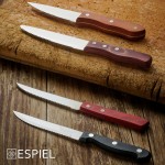 Μαχαίρι steak με ξύλινη λαβή σετ των δώδεκα τεμαχίων 23 εκ