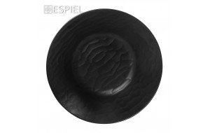 Wavy Matte Black μπωλ στρογγυλό σετ των 18 τεμαχίων 34x8 εκ