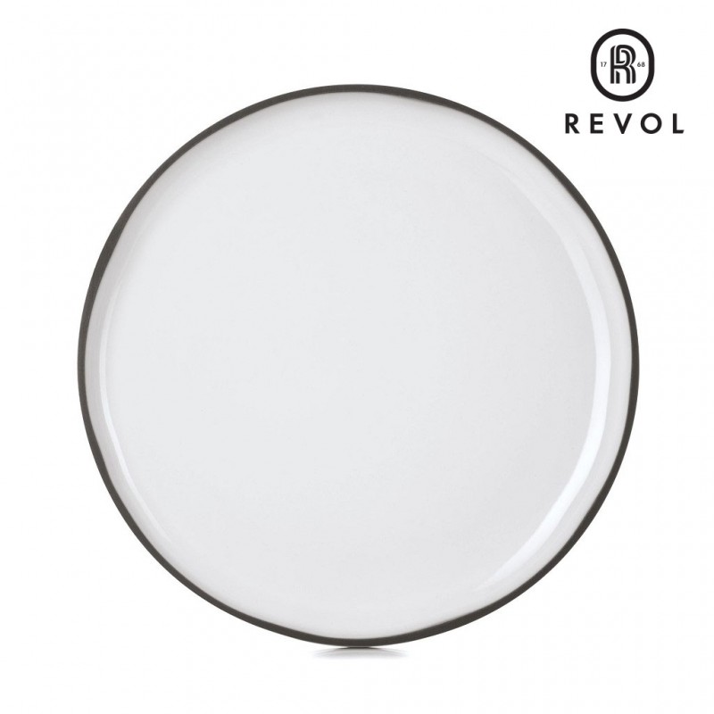 Revol Caractere πιάτο λευκό για επιδόρπιο σετ τεσσάρων τεμαχίων 21x2 εκ