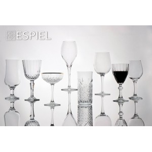 Diamond ποτήρι για κόκκινο κρασί γυάλινο σετ των δώδεκα τεμαχίων 8x18 εκ