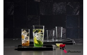 Alanya γυάλινο ποτήρι μπύρας διάφανο σετ εικοσιτεσσάρων τεμαχίων 9x16 εκ