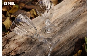 Γυάλινο ποτήρι νερού Diamond σετ των τεσσάρων 7x15 εκ