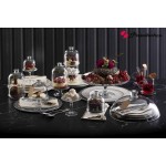 Patisserie πιατέλα με βάση γυάλινη 32x13 εκ