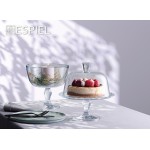 Petite Patisserie γυάλινη βάση παρουσίασης με καπάκι 13x26 εκ