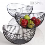 Μεταλλικό καλάθι σε μαύρο χρώμα 28x14 εκ