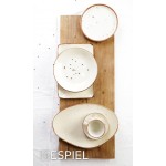 Terra Cream πιατέλα ορθογώνια σετ έξι τεμαχίων 30.5x21x2.5 εκ