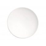 Coup fine dining πορσελάνινο πιάτο στρογγυλό λευκό σετ των έξι τεμαχίων 28 εκ