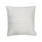 Retro μαξιλάρι σε λευκό χρώμα 45x45 εκ