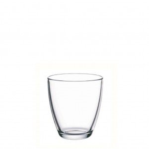 Aqua ποτήρια του ουίσκι γυάλινα σετ των έξι τεμαχίων 9 εκ