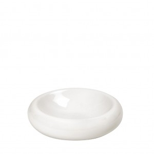 Siders πιάτο βραχάκι βαθύ από πορσελάνη σε λευκό χρώμα σετ τεσσάρων τεμαχίων 16x5 εκ