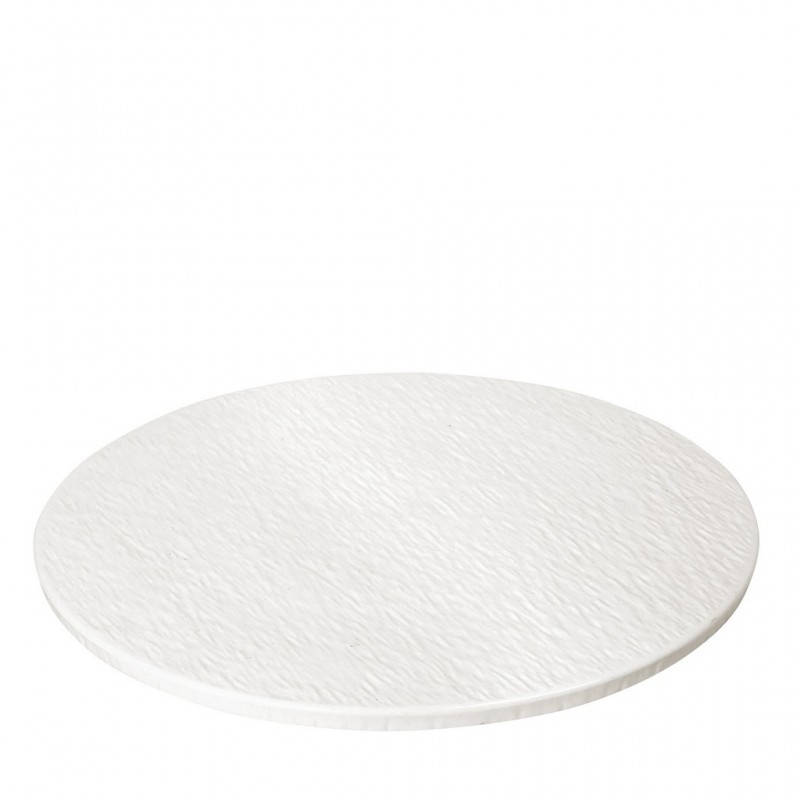 Siders ρηχό πιάτο από πορσελάνη σε λευκό χρώμα σετ δύο τεμαχίων 30x1 εκ