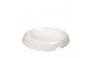 Siders πιάτο βραχάκι ρηχό από πορσελάνη σε λευκό χρώμα σετ δύο τεμαχίων 27x4 εκ