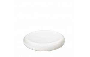 Siders πιάτο βραχάκι ρηχό από πορσελάνη σε λευκό χρώμα σετ τεσσάρων τεμαχίων 15x2 εκ