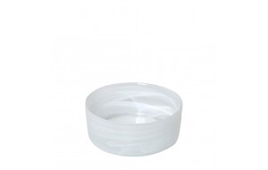 Μπωλ Atlas alabaster στρογγυλό σε λευκό χρώμα σετ των έξι τεμαχίων 11 εκ