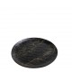 Black Wood πιάτο ρηχό καφέ Hybrid στρογγυλό σε σαράνταοκτώ τεμαχίων 21 εκ