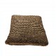 Πουφ μαξιλάρι από seagrass 60x60x20 εκ