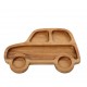 Αμάξι ξύλινο πλατώ σερβιρίσματος πέντε θέσεων 26x17x2 εκ