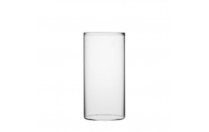 Borosilicate γυάλινο διάφανο ποτήρι σετ τεσσάρων τεμαχίων 7x14 εκ 500ml