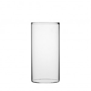 Borosilicate γυάλινο διάφανο ποτήρι σετ τεσσάρων τεμαχίων 7x14 εκ 500ml