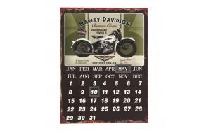 Μεταλλικό ημερολόγιο Harley Davidson 25x33 εκ