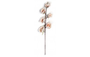 Μπεζ λουλούδι τεχνητό σετ των έξι τεμαχίων 86 εκ