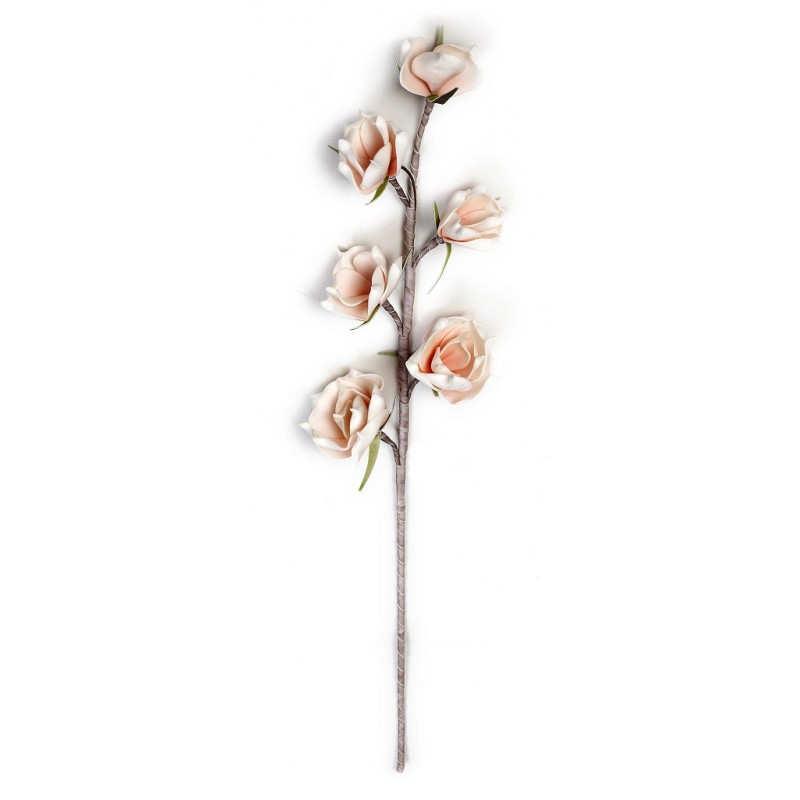 Μπεζ λουλούδι τεχνητό σετ των έξι τεμαχίων 86 εκ