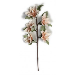 Σομόν διακοσμητικό τεχνητό λουλούδι σετ των έξι 93 εκ