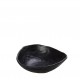 Μαύρο μπωλ στρογγυλό Wavy Matte μελαμίνης σετ εβδομήντα δύο τεμαχίων 13.5x14x4.5 εκ