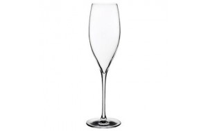 Dis Nude Terroir ποτήρι κολωνάτο σαμπάνιας γυάλινο διάφανο κρυστάλλινο σετ έξι τεμαχίων 5.4x25.5 εκ