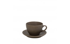 Morgan φλυτζάνι και πιατάκι εσπρέσο καφέ σετ έξι τεμαχίων 80 ml 12x6.5 εκ