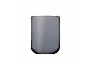 Iconic ποτήρι νερού από γυαλί ανθρακί σετ των έξι 7x9 εκ