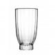 Amore ποτήρι νερού διάφανο από γυαλί σετ έξι τεμαχίων 7.6x14 εκ
