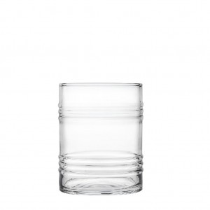 Tin Can ποτήρι διάφανο από γυαλί σετ έξι τεμαχίων 9.8 εκ